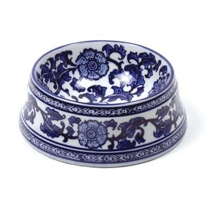 ✨NEW - Blue & White Chinoiserie Pet Bowl✨